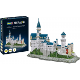 QUEBRA CABEÇA 3D PUZZLE CASTELO DE NEUSCHWANSTEIN REVELL KIT PARA MONTAR 121 PEÇAS REV 00205